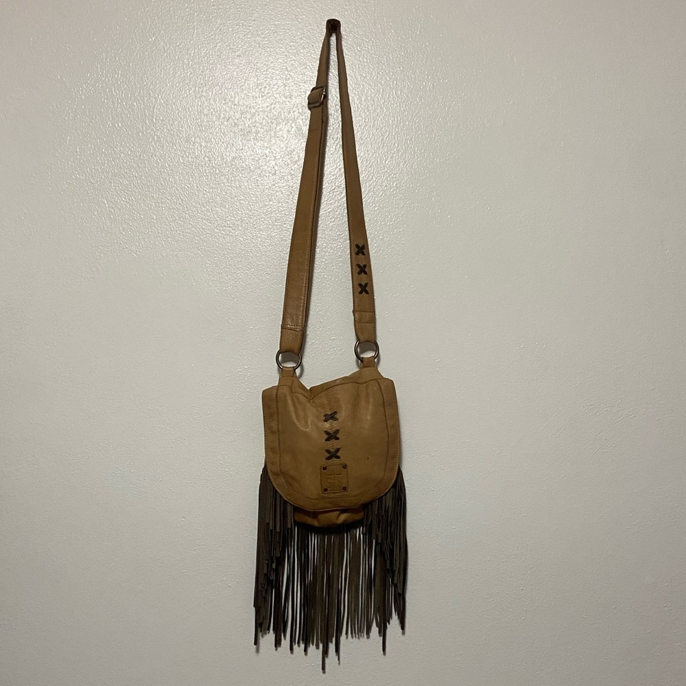 Fringe purse